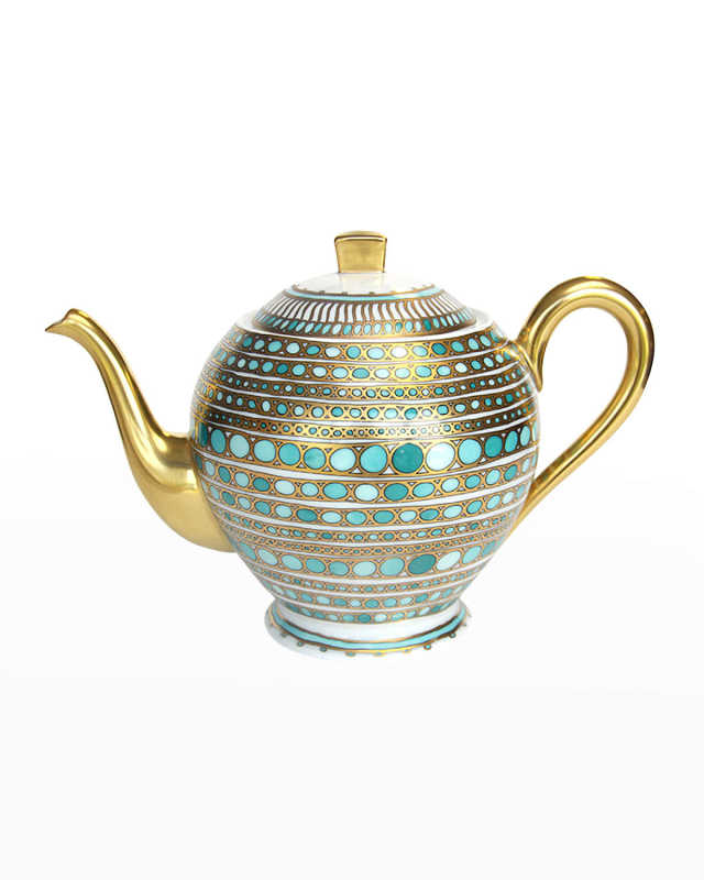 Syracuse Turquoise Coffee Pot